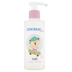 Linomag Emolienty oliwka do ciała dla dzieci i niemowląt, 200 ml_1