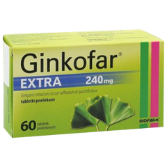 Ginkofar Extra tabletki powlekane, 240 mg, 60 tabl./1 opak._1