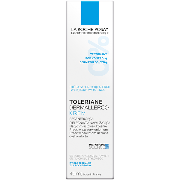 La Roche-Posay Toleriane Dermallergo regenerujący krem nawilżający o bogatej konsystencji, 40 ml_7
