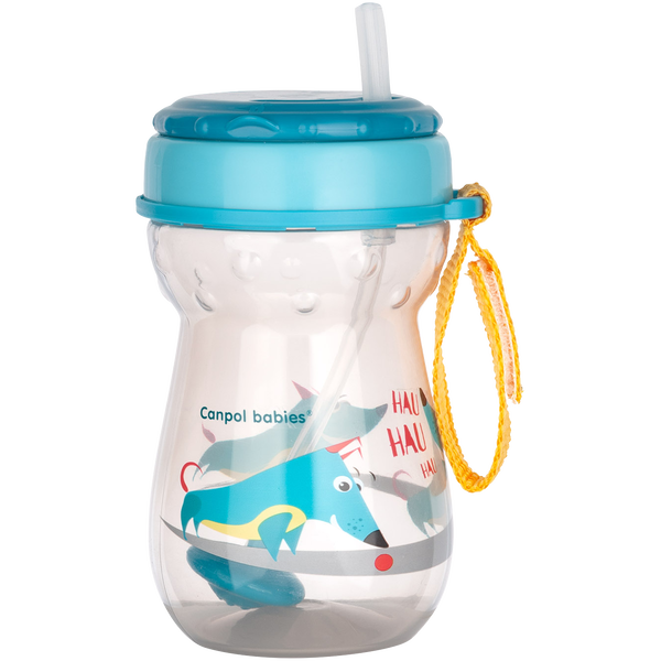 Canpol Babies bidon ze składaną rurką silikonową z odważnikiem, poj. 350 ml_3