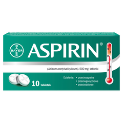 ASPIRIN 500 mg tabletki, 10 tabl./1 opak._1