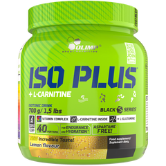 Iso Plus +L-Carnitine suplement diety o smaku cytrynowym, 700 g_1