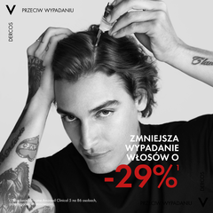 Vichy Dercos Aminexil Clinical 5 kuracja przeciw wypadaniu włosów o kompleksowym działaniu dla mężczyzn, 21x6 ml/1 opak._2