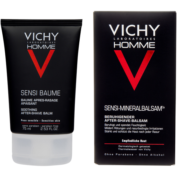 Vichy Homme Sensi Baume kojący balsam po goleniu, 75 ml_3