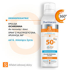 Pharmaceris S wodoodporna emulsja ochronna dla niemowląt i dzieci SPF50+, 150 ml_2