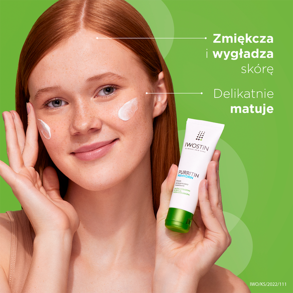 Iwostin Purritin Rehydrin krem przywracający nawilżenie do twarzy, 40 ml_2