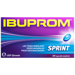 Ibuprom Sprint kapsułki, 25 kaps/1 opak._1