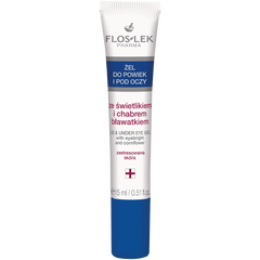 Floslek żel do powiek i pod oczy ze świetlikiem i chabrem bławatkiem, 15 ml_2