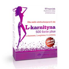 L-Karnityna 500 Forte Plus suplement diety, 60 kaps./1 opak._2