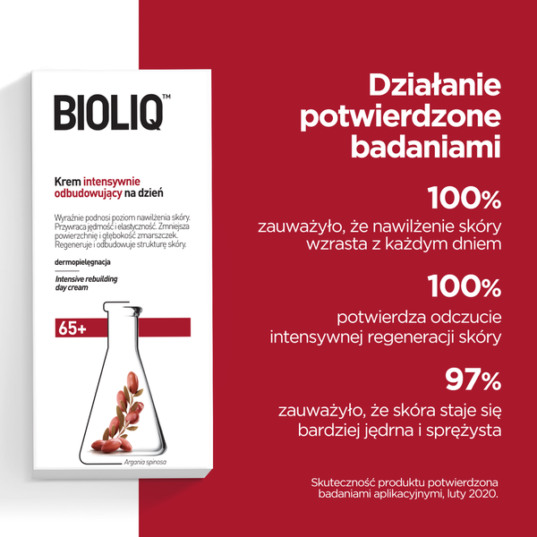 Bioliq intensywnie odbudowujący krem do twarzy 65+ na dzień, 50 ml_7