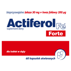 Actiferol FE Forte suplement diety 30 mg, 60 kaps./1 opak._1