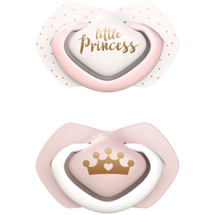 Canpol Babies Royal Baby smoczek silikonowy symetryczny 6-18 msc, 2 szt./1 opak._2