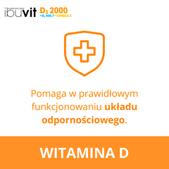 Ibuvit D3 2000 + K2 Mk-7 Omega3 suplement diety, 30 kaps./1 opak._2