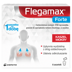 Flegamax Forte suplement diety, 6 sasz./1 opak._1