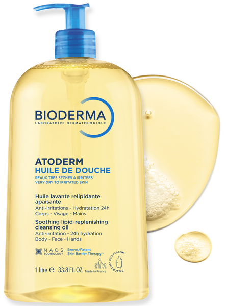 Bioderma ATODERM olejek do mycia skóry przeciw podrażnieniom, 1l_2