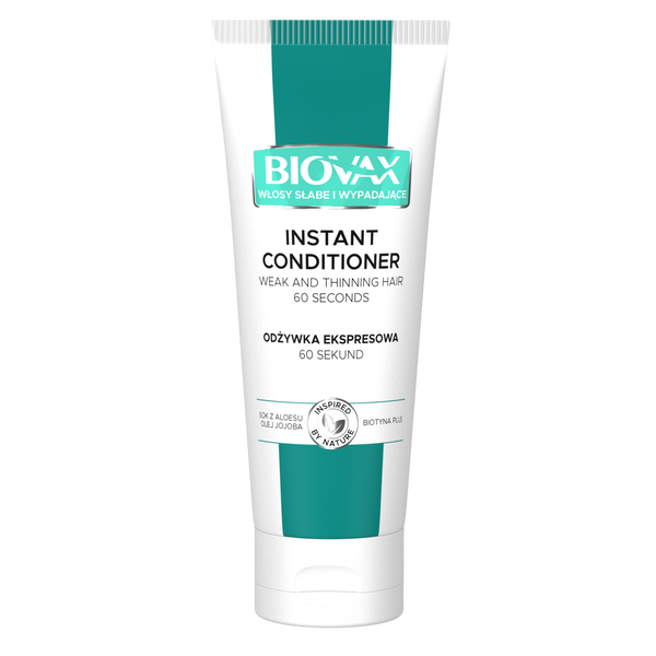 L'biotica Biovax Biotyna Plus odżywka do włosów słabych i wypadających, 200 ml_1