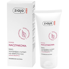 Ziaja med Kuracja Naczynkowa krem wyciszający rumień do twarzy, 50 ml_1