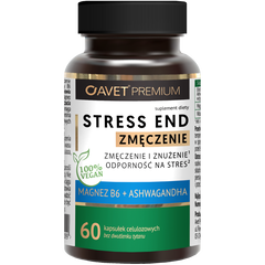 Avet Premium Stress End Zmęczenie suplement diety, 60 kaps./1 opak._1