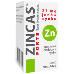 Zincas Forte tabletki powlekane, 50 tabl./1 opak._1