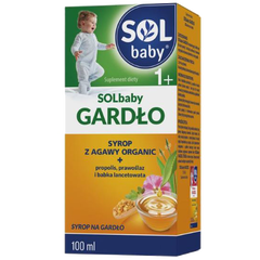 Solbaby Gardło syrop na gardło, 100 ml_1