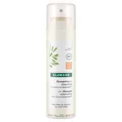 Klorane ultrałagodzący suchy szampon do włosów ciemnych, 150 ml_1