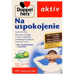 Doppelherz Aktiv na uspokojenie kapsułki, 20 kaps./1 opak. _1