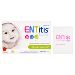 Entitis  Baby truskawkowy suplement diety, 30 sasz./1 opak._1
