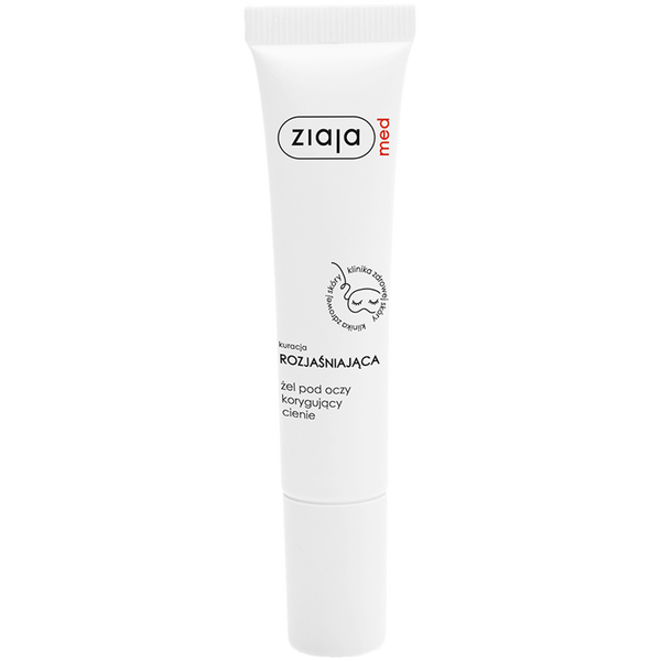 Ziaja med Kuracja Rozjaśniająca żel pod oczy korygujący cienie, 15 ml_1