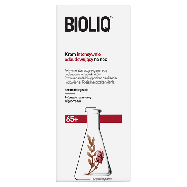 Bioliq intensywnie odbudowujący krem do twarzy na noc 65+, 50 ml_1