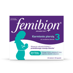 Femibion 3 Karmienie Piersią tabletki powlekane, 28+28 tabl./1 opak. _1