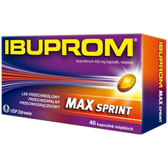Ibuprom Max Sprint kapsułki, 40 kaps./1 opak. _1