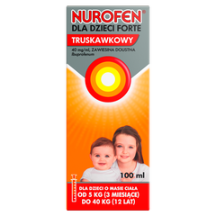 Nurofen Forte zawiesina doustna o smaku truskawkowym, 100 ml_1