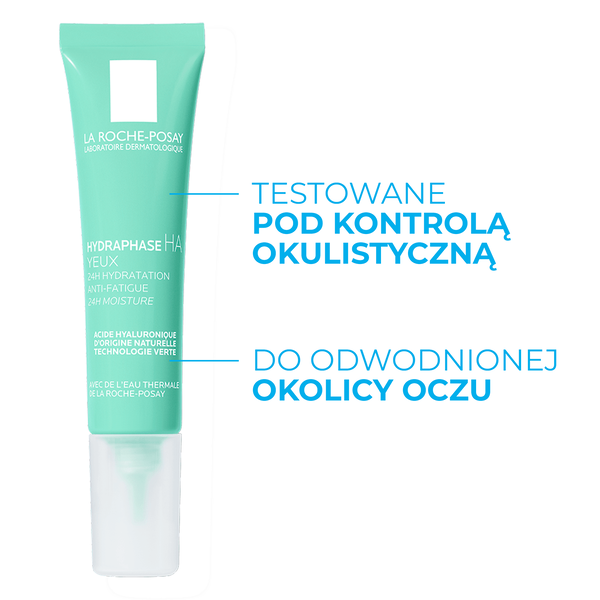 La Roche-Posay Hydraphase Intense żel intensywnie nawilżający pod oczy, 15 ml_6
