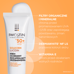Iwostin Solecrin krem na przebarwienia do twarzy SPF50+, 50 ml_2
