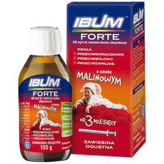 Ibum Forte zawiesina o smaku malinowym 200 mg/5 ml, 100 g_1