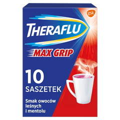 Theraflu Maxgrip lek przeciw objawom grypy i przeziębienia, 10 szt./1 opak._1