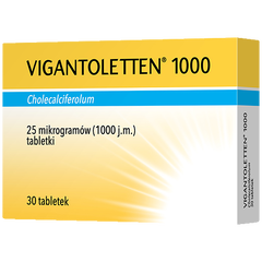 Vigantoletten 1000 IU  tabletki, 30 tabl./1 opak. _1