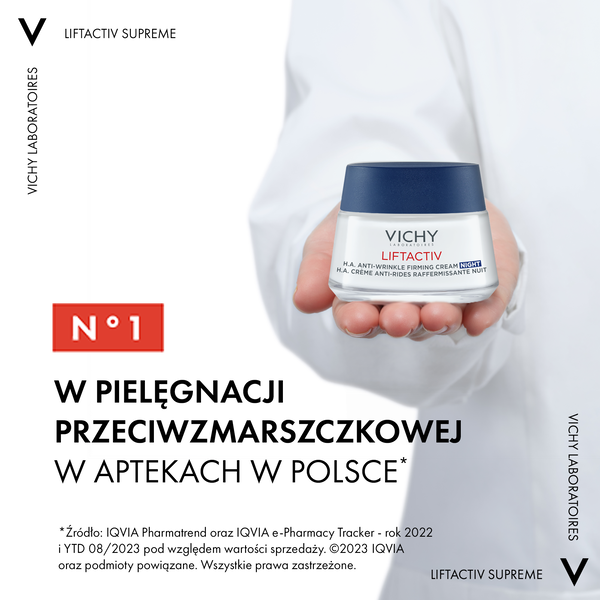 Vichy Liftactiv Supreme przeciwzmarszczkowy krem ujędrniający do twarzy na noc, 50 ml_7