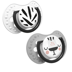 Lovi Salt&Pepper silikonowy smoczek dynamiczny 18m+, 2 szt./1 opak._2