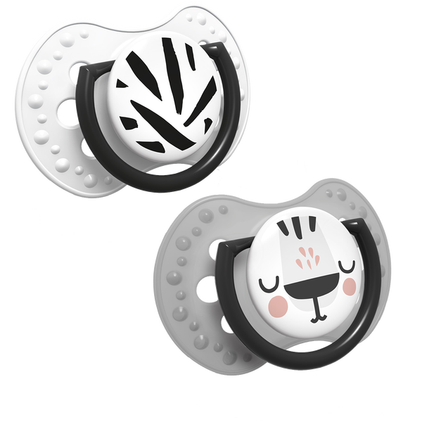 Lovi Salt&Pepper silikonowy smoczek dynamiczny 18m+, 2 szt./1 opak._2