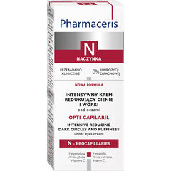 Pharmaceris N Opti-Capilaril intensywny krem redukujący cienie i worki pod oczami, 15 ml_2