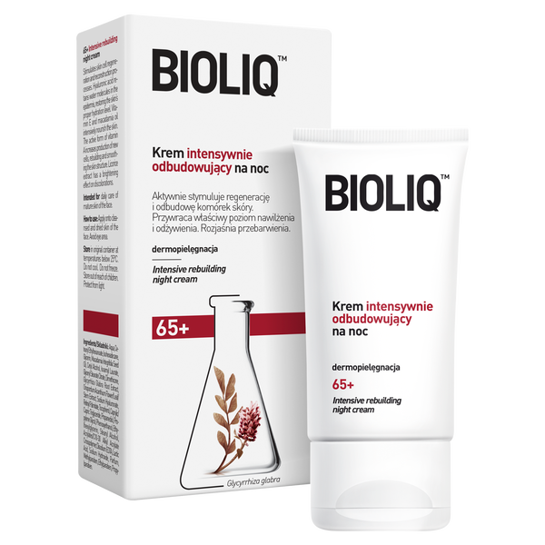 Bioliq intensywnie odbudowujący krem do twarzy na noc 65+, 50 ml_2