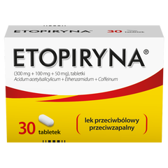 Etopiryna tabletki przeciwbólowe, 30 tabl./1 opak._2
