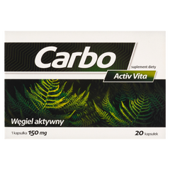 Carbo Activ Vita suplement diety, 20 kaps./1 opak._1