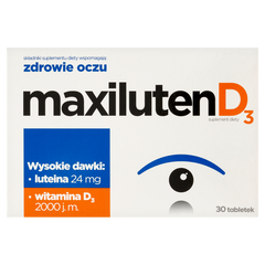 Maxiluten D3 suplement diety, 30 tabl./1 opak._1