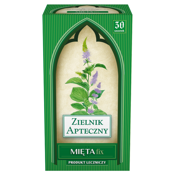Zielnik Apteczny Mięta Fix suplement diety, 20 sasz./1 opak._2