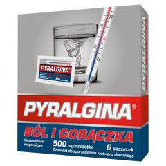 Pyralgina Gorączka saszetki, 6 sasz./1 opak._1