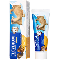 Elgydium Ice Age pasta do mycia zębów dla dzieci 7-12 o smaku tutti-frutti, 50 ml_1