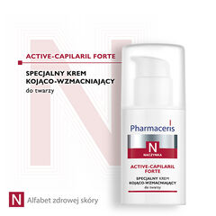 Pharmaceris N Active-Capilaril Forte specjalny krem kojąco-wzmacniający do twarzy, 30 ml_2