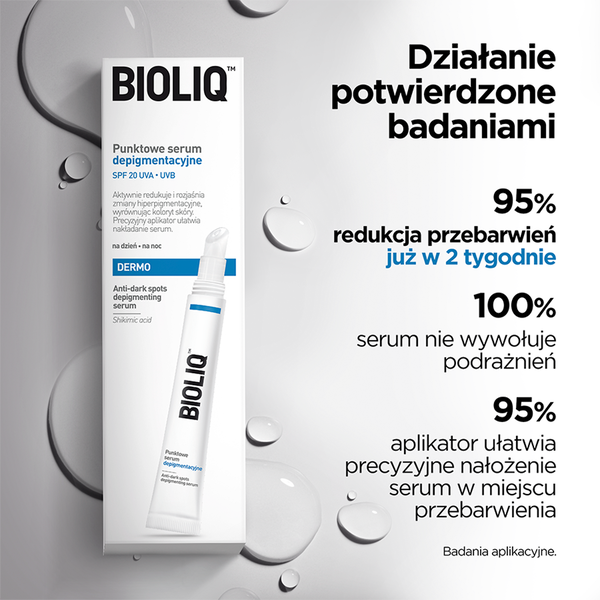 Bioliq Dermo serum punktowe depigmentacyjne do twarzy z SPF20, 10 ml_6
